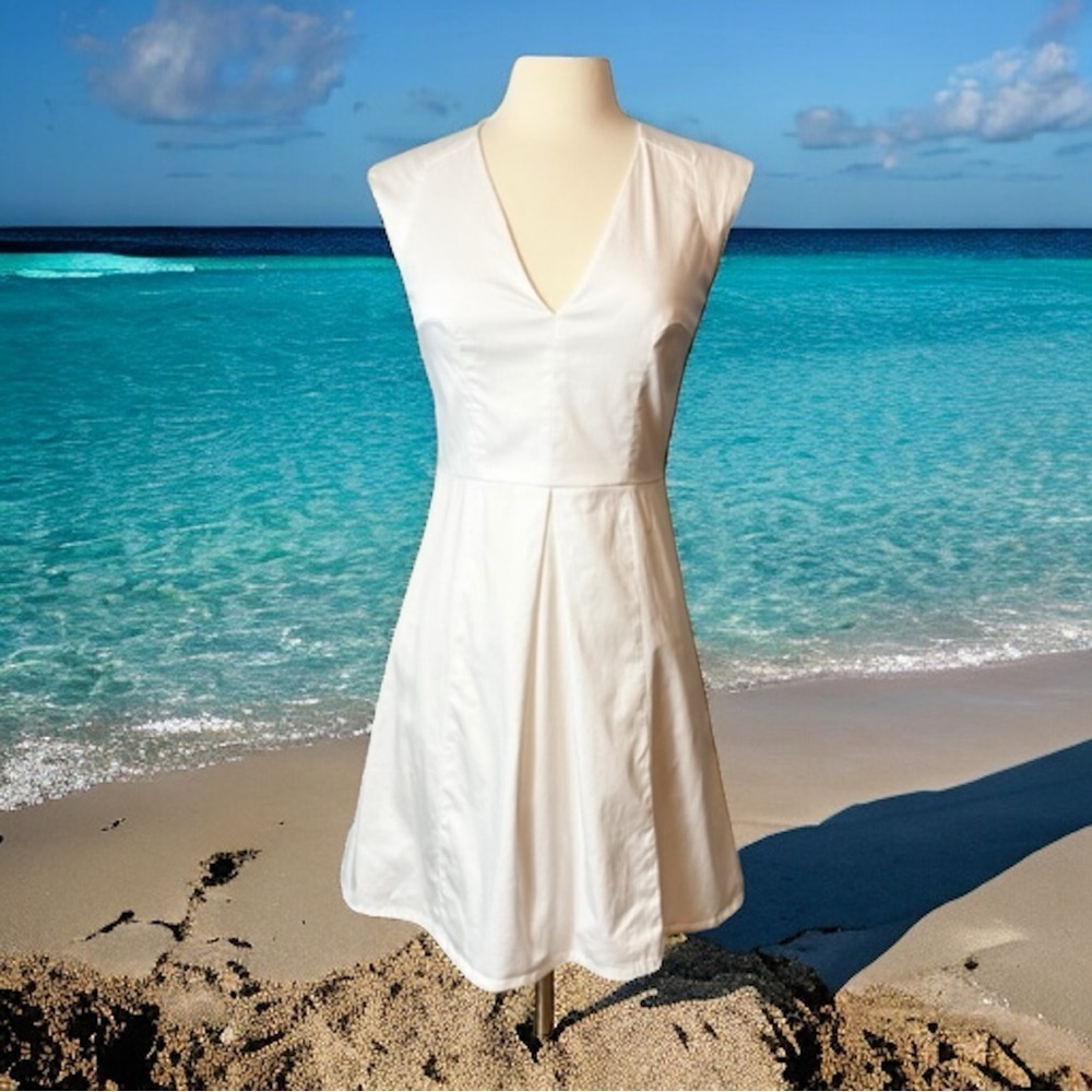 French connection white dress size 2